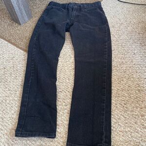 Old navy black slim jeans size 28